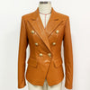 Suit Brown Leather Jacket