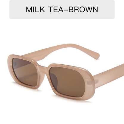 Retro Small Frame Sunglasses for Women – Candy Color Fashionable Colorful Sunglasses