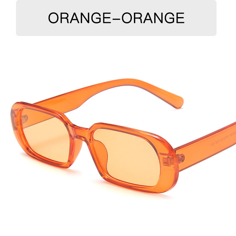 Retro Small Frame Sunglasses for Women – Candy Color Fashionable Colorful Sunglasses