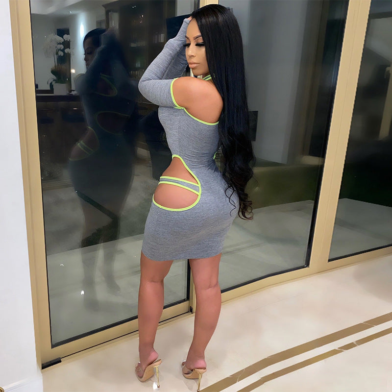 Robe courte ajourée Midnight Temptation