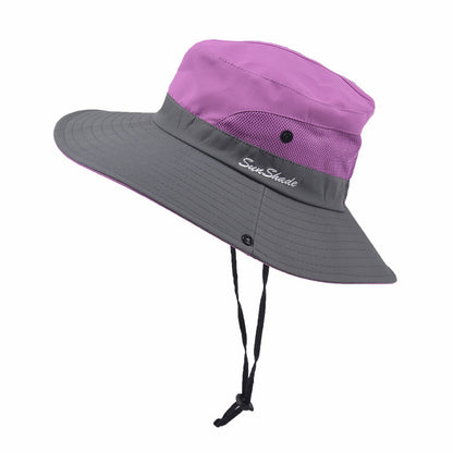 Couple Sun Hats – Unisex Wide Brim Fisherman Hat for Travel & Hiking