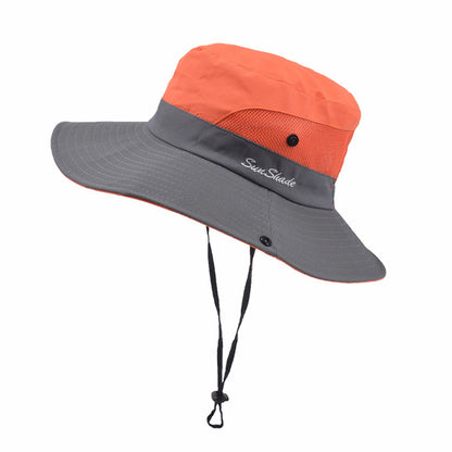 Couple Sun Hats – Unisex Wide Brim Fisherman Hat for Travel & Hiking