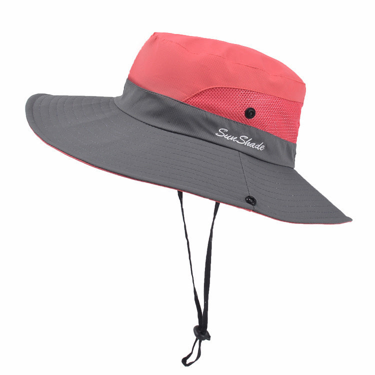 Couple Sun Hats – Unisex Wide Brim Fisherman Hat for Travel & Hiking