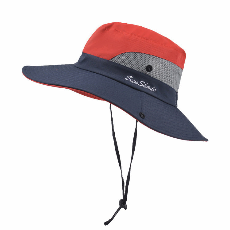 Couple Sun Hats – Unisex Wide Brim Fisherman Hat for Travel & Hiking