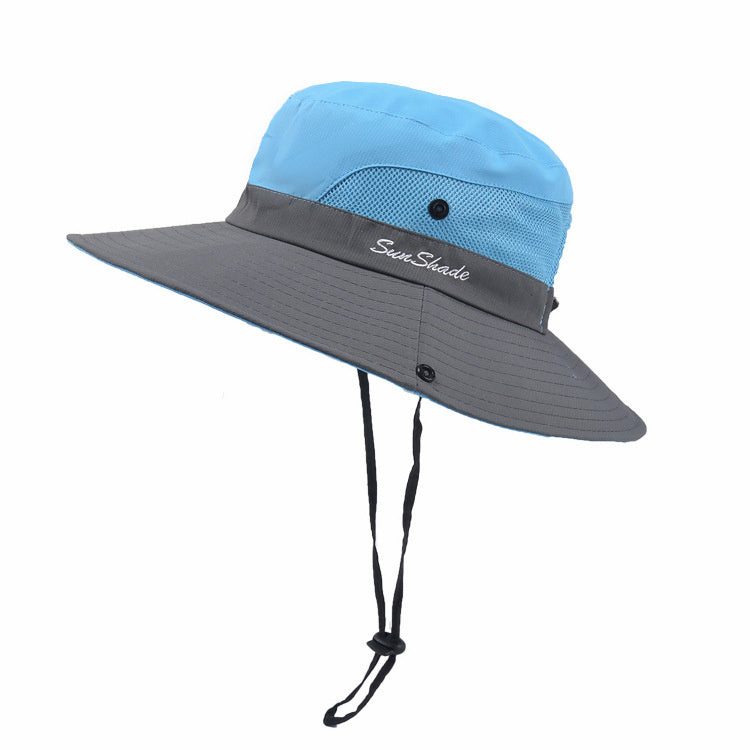 Couple Sun Hats – Unisex Wide Brim Fisherman Hat for Travel & Hiking