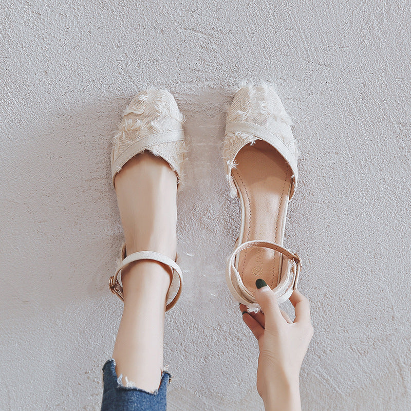 Chaussures plates Dorsay