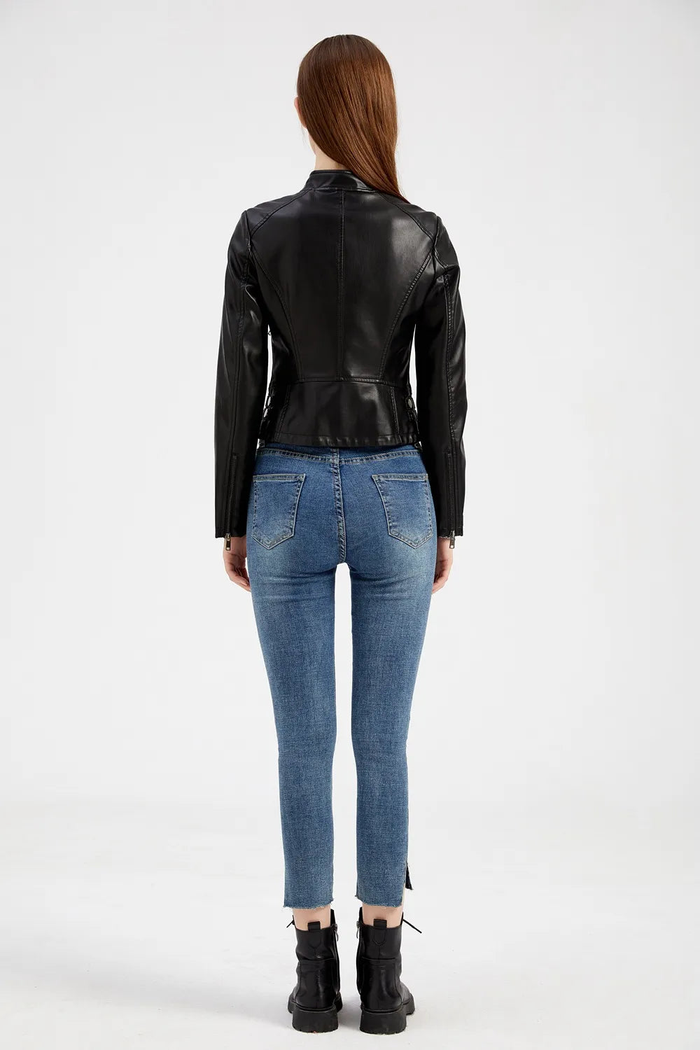 Blaire Washed Faux Jacke