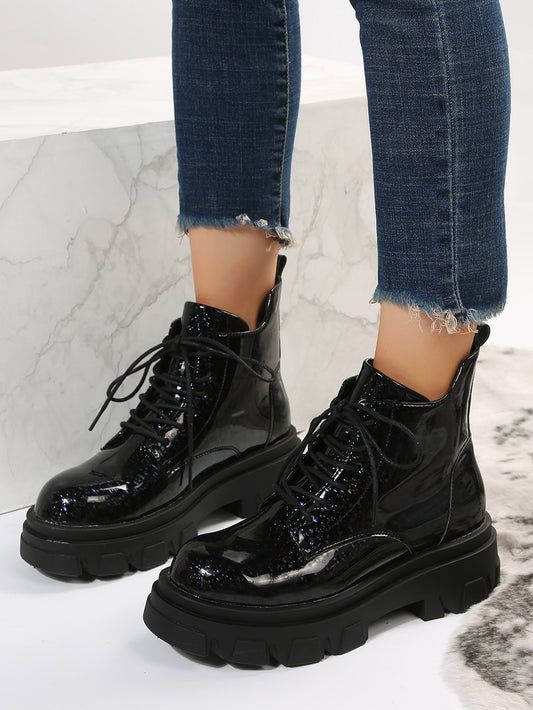 Gloss Rise Boots"