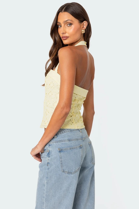 Bare Intentions Halter Top