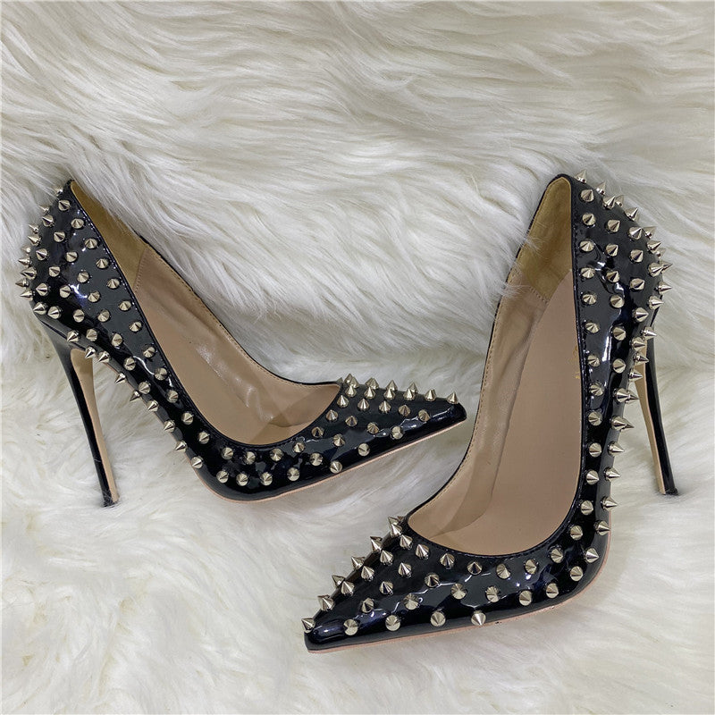 Rivet Point Heels"