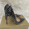 Rivet Point Heels