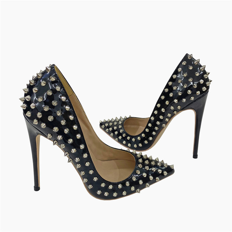 Rivet Point Heels"