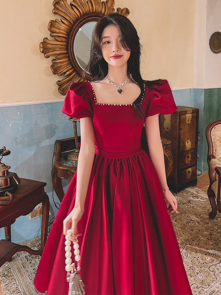 Red-Light Romance Dress"