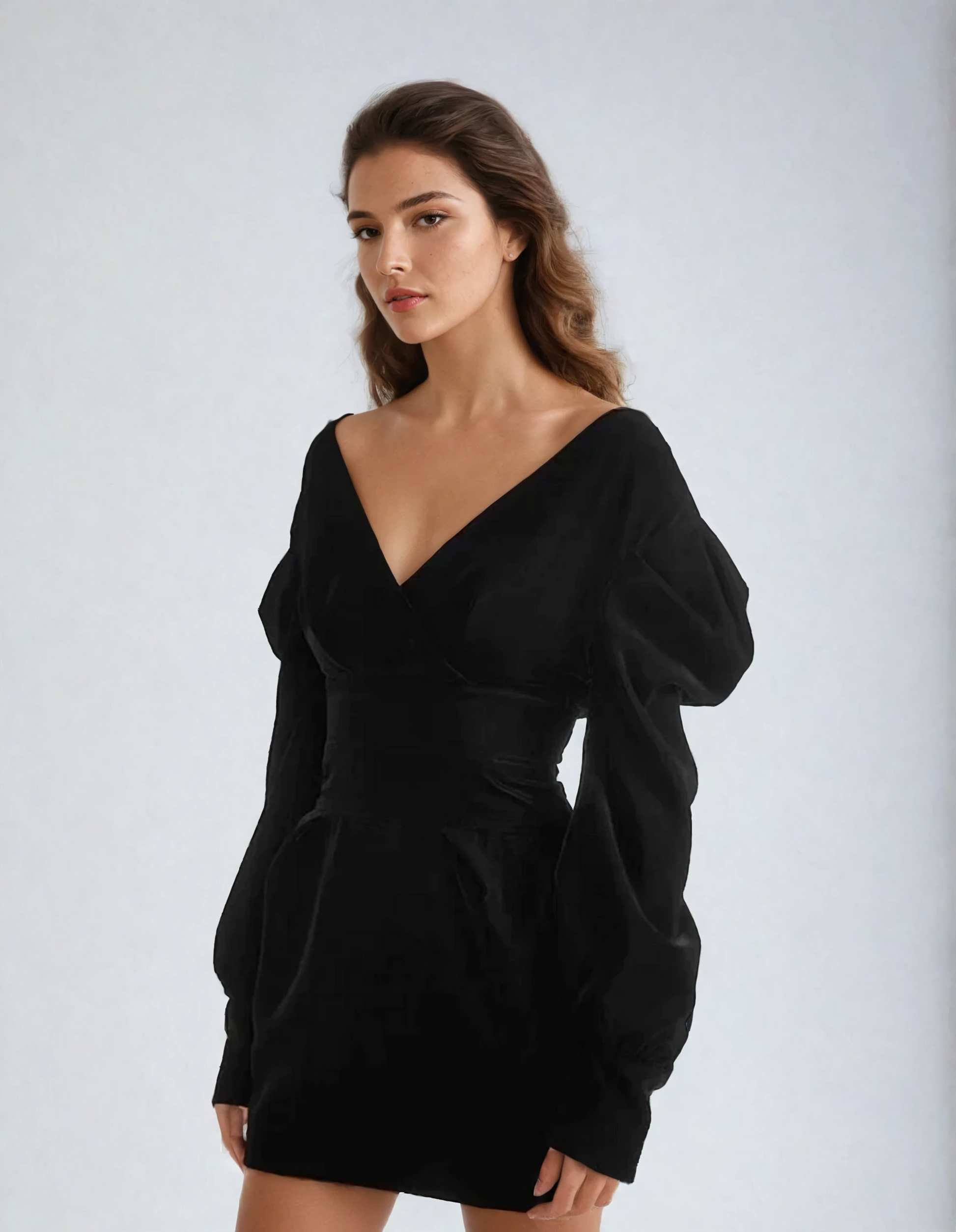 Midnight Luxe Velvet Dress