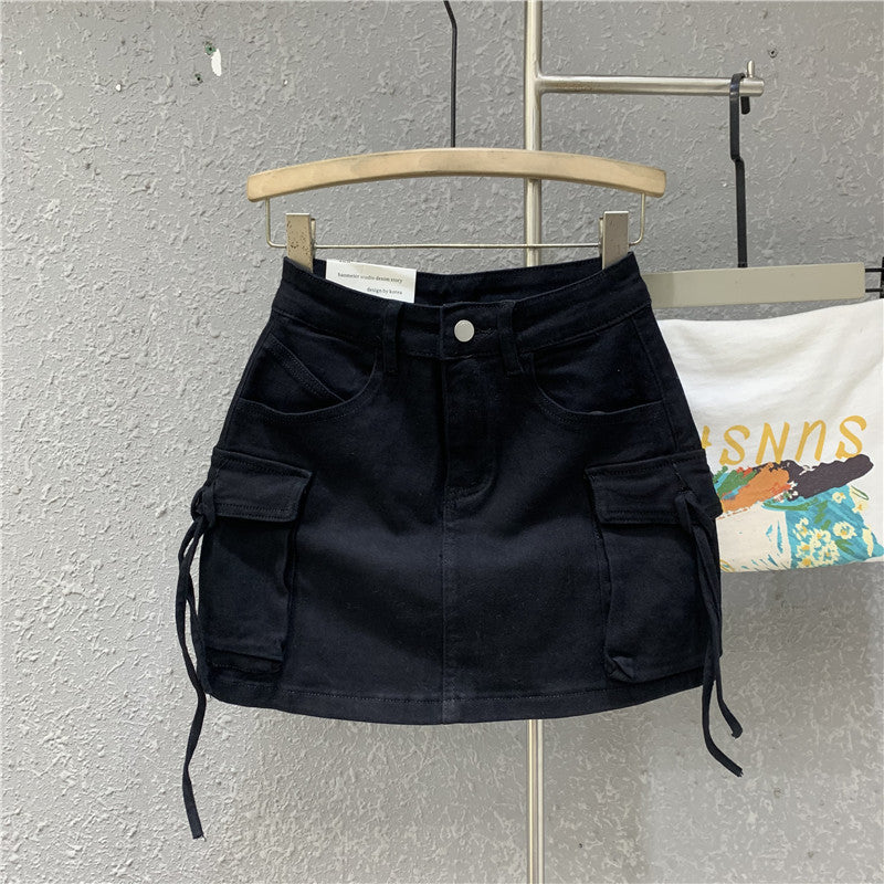 Set New Limits Denim Mini Skirt
