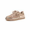 Sequin Hour Glam Lace Up Sneakers