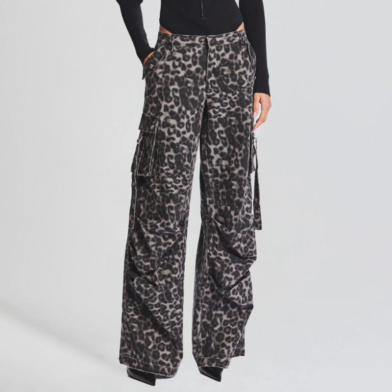 Chic Shift Denim Trousers