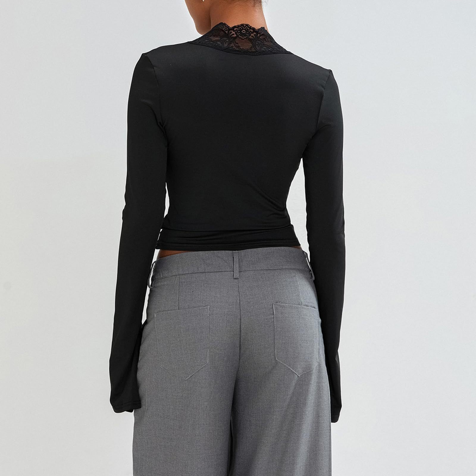 Lace Luxe V-Neck Top