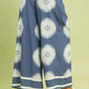 Umgee Abstract Border Print Wide Leg Pants