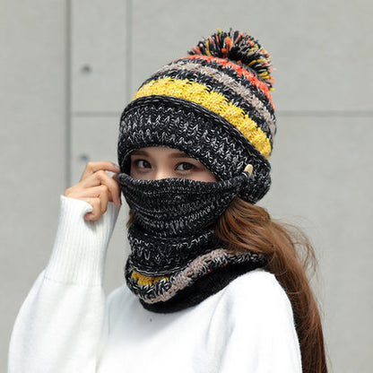 Korean Winter Knitted Hat – Stylish Warm Beanie for Cold Weather