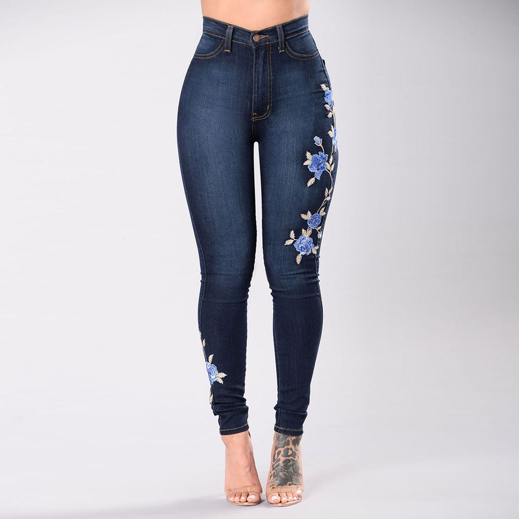 Find A Way High Waist Denim Pants