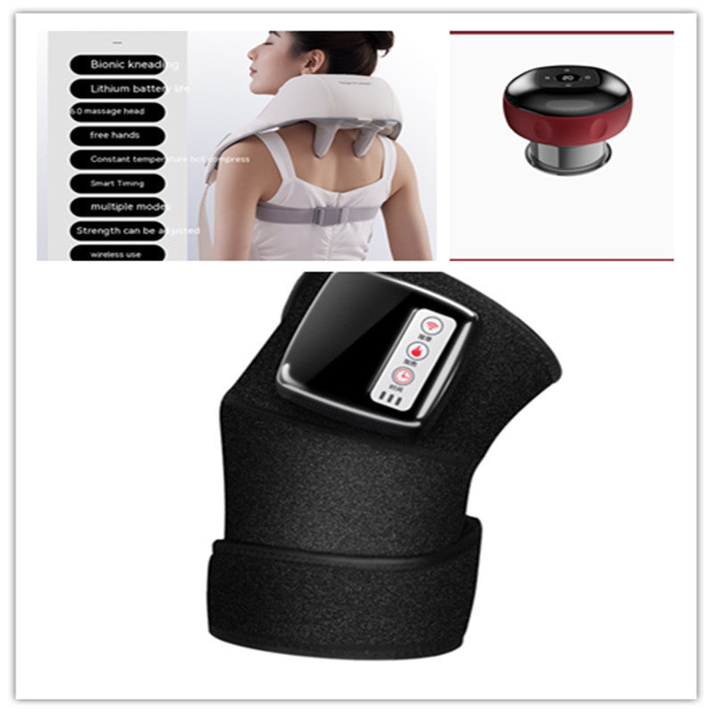 Electric Infrared Heating Knee Massager Wrap - Elbow Joint Therapy Machine for Pain Relief