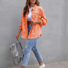 Distressed Drop Shoulder Denim Jacket