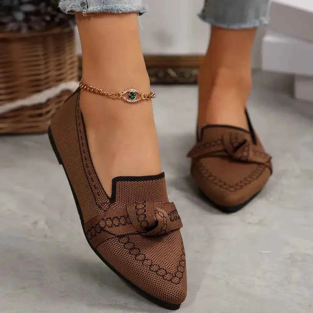 BowKnit Flats"