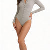 Buttoned Up Babe Bodysuit