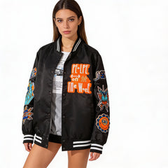 Walk The Hallways Baseball  Jacket