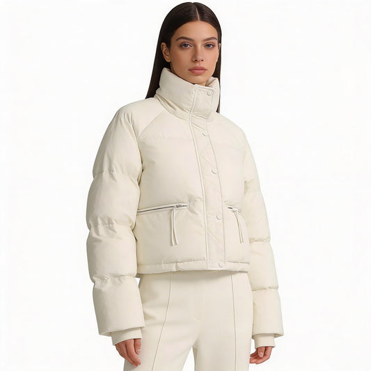 Up Cast Puffer  Coat