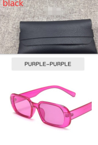 Retro Small Frame Sunglasses for Women – Candy Color Fashionable Colorful Sunglasses