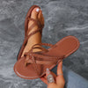 Crosswave Flat Sandals