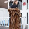 Alexa Faux Fur Leopard Print Coat