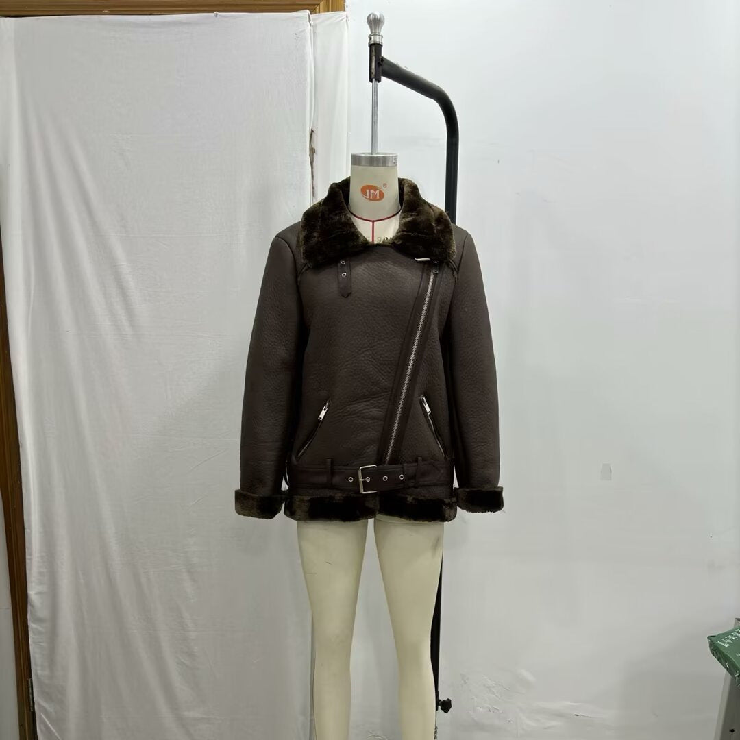 Karina Leather Coat