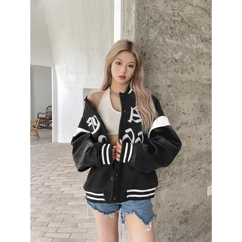 Raiders  Monogrammed  Retro   Baseball Jacket