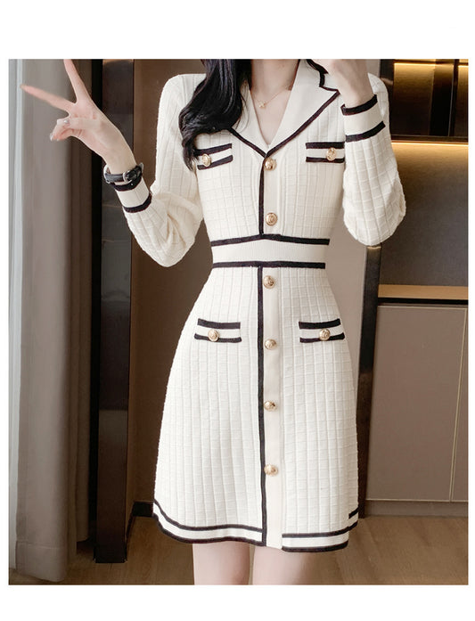 Robe trapèze en tricot Nanyou Laurel