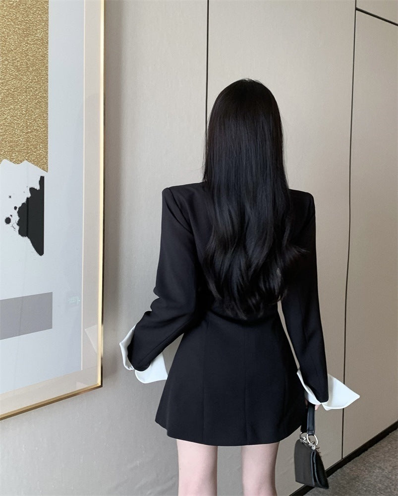 Laurel Contrast Elegance Slim Fit Kleid