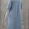 Blue Crush Washed Denim Minikleid