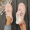 Buckle Strap Casual Sneakers