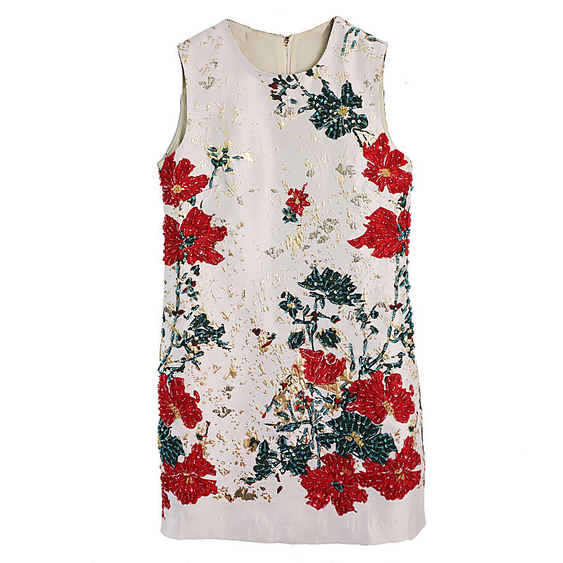 Pearl Enchantment Mini Dress