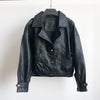 Charissa Boxy  leather Jacket