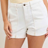Judy Blue High-Waisted Aurora Weekender Short with Double Rolled Cuff