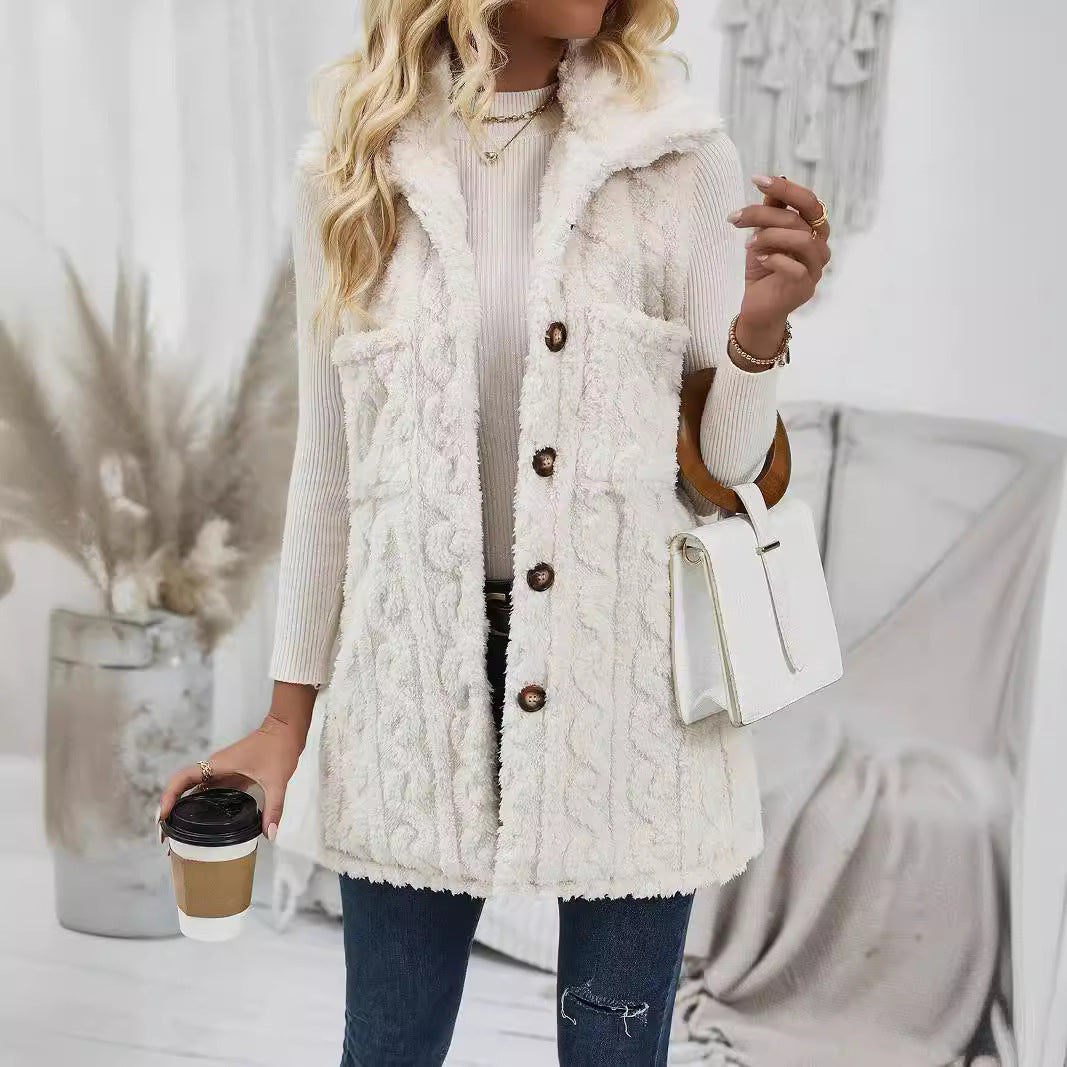 Ashly Plush  Pocket  Jacket
