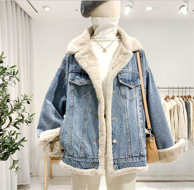 BF-style  Two-sided Denim Jacket
