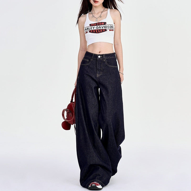 Spring Lazy Straight Pants