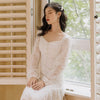 Robe blanche romantique First Love