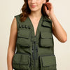 Boyfriend's Mesh  Zip Up Vest