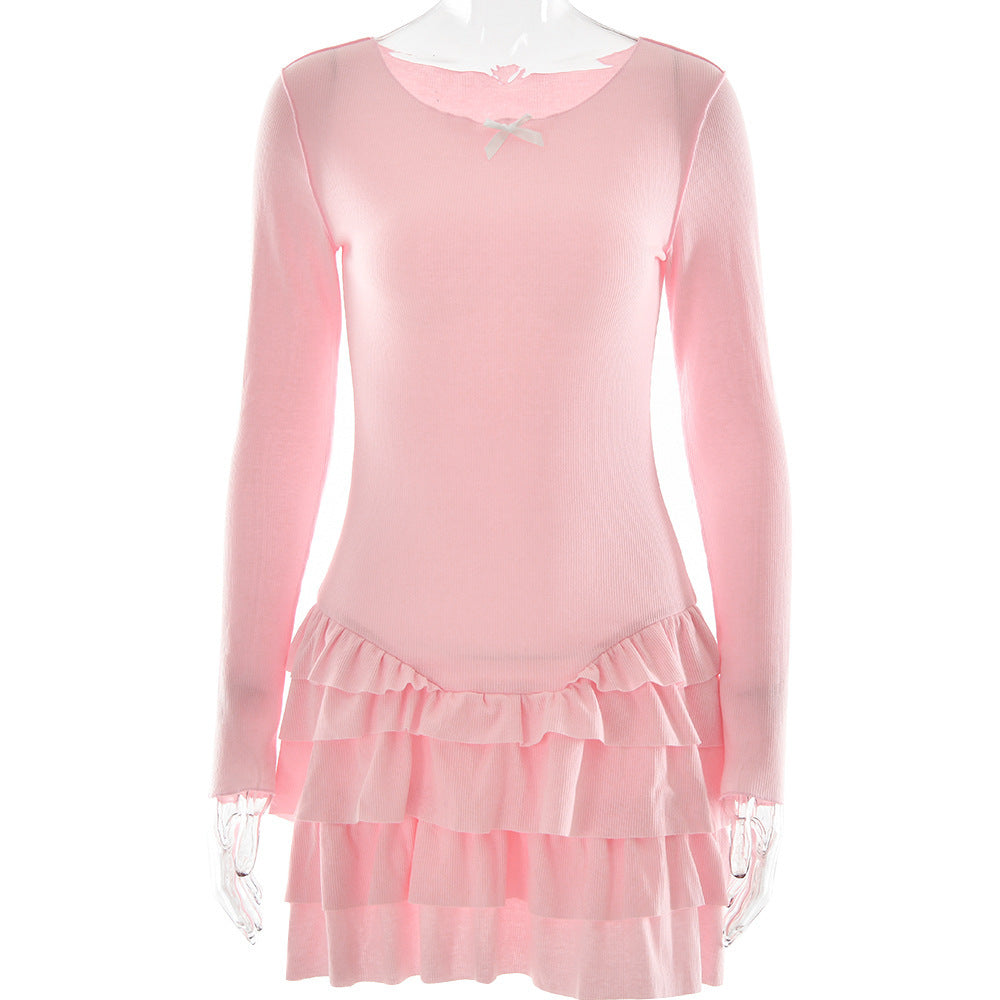 Robe micro à volants Amara