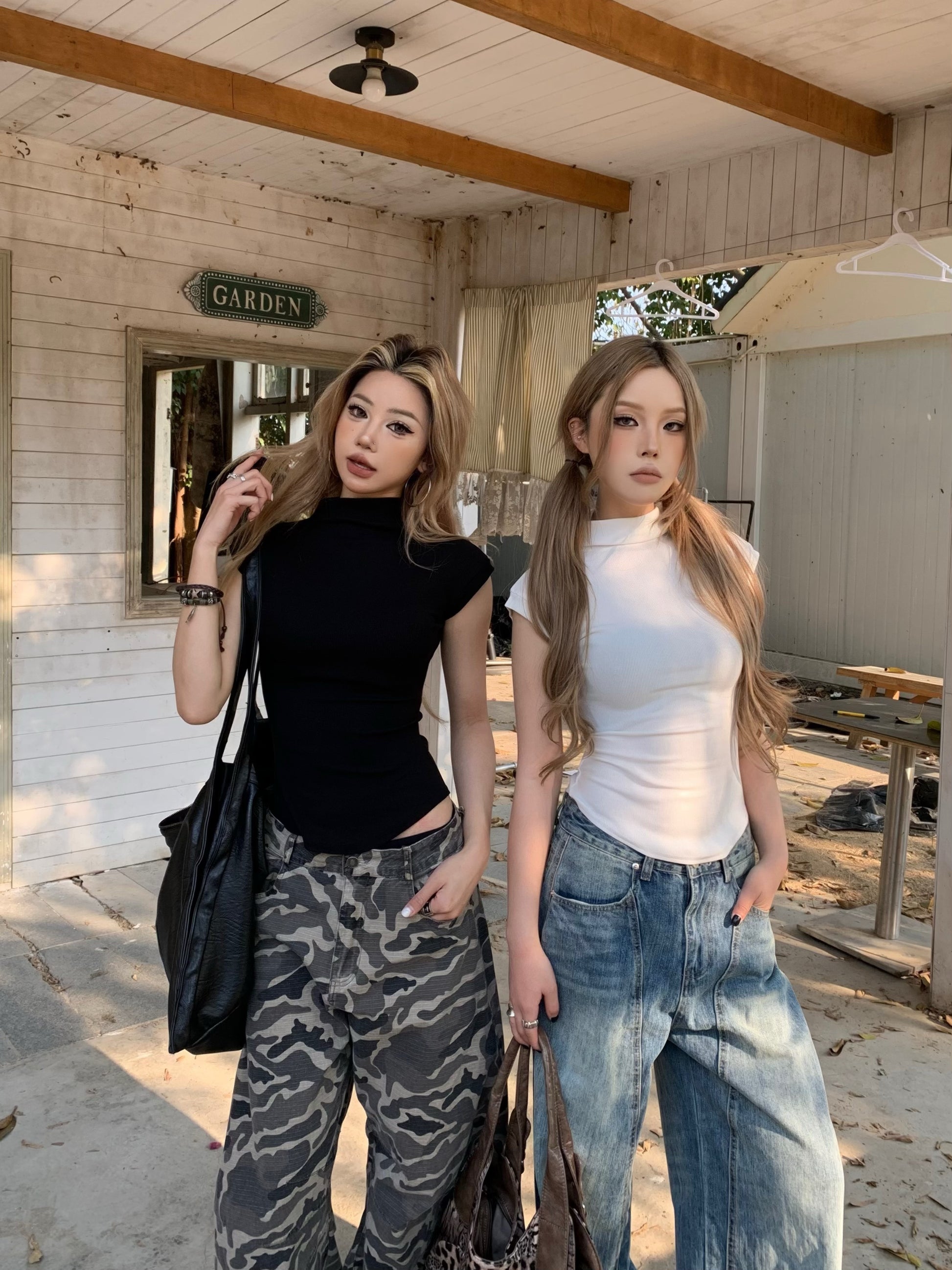 Chic Chill Sleeveless Turtleneck